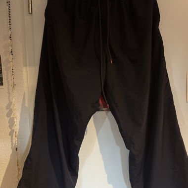 Black Wide-Leg Pants