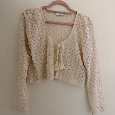Cream Lace Blouse