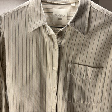 Gestreiftes Hemd JW Anderson x Uniqlo beige S