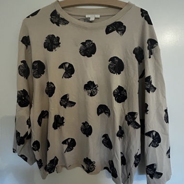 Camicia oversize COS con stampa