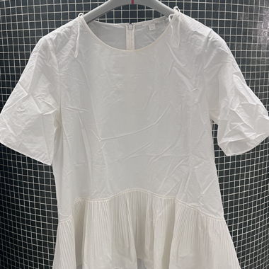 Blusa bianca con ruches COS EUR 44