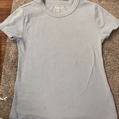 Chemise Old Navy bleu clair