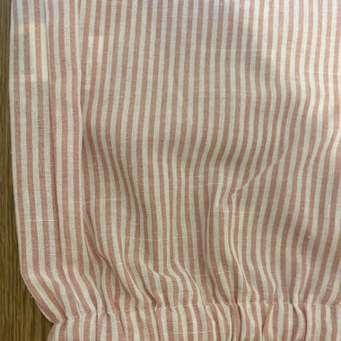 Gestreifte leinenhose 