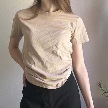 Beige Hemd