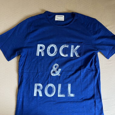 T‑shirt blu Zadig & Voltaire "ROCK & ROLL"