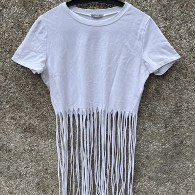 Fransen-T-Shirt