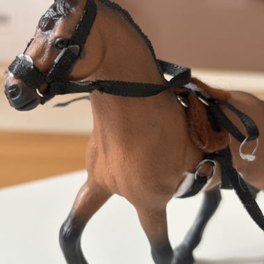 SPRINGSATTEL FÜR SCHLEICH PFERDE