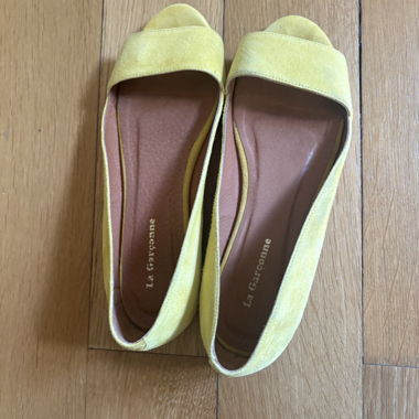 Ballerines jaunes La Garconne