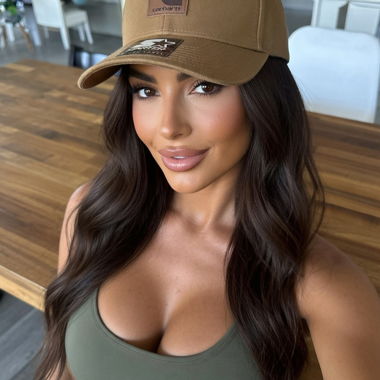 Casquette snapback Carhartt marron