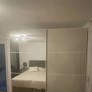Cream wardrobe