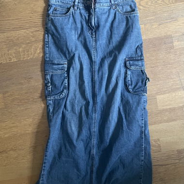 Gonna maxi in jeans y2k