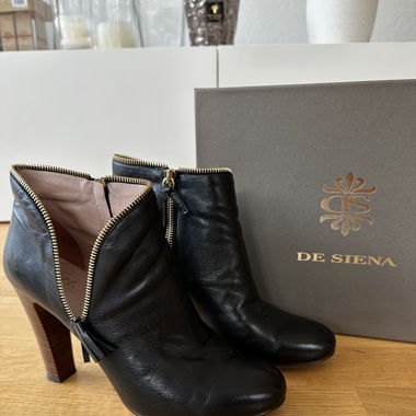 Bottines cuir De Siena