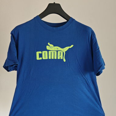T-shirt blu COMA Switcher