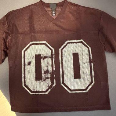 Maillot oversize en mesh bordeaux H&M M