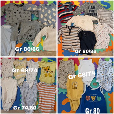 Pullover e body da dare via