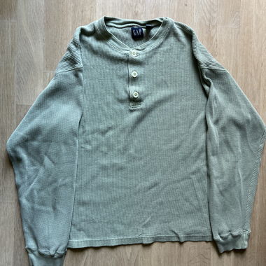 Gap Longsleve Shirt Waffelstrick shirt
