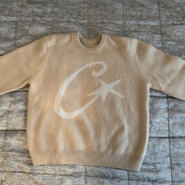 Maglione in maglia beige Corteiz