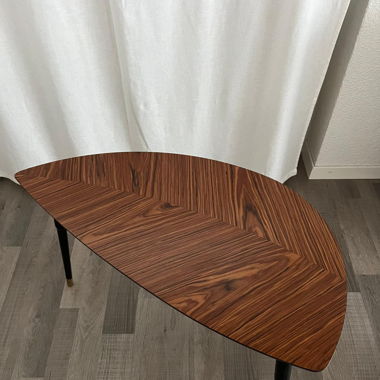 Beistelltisch Braun recyclettes Holz Ikea