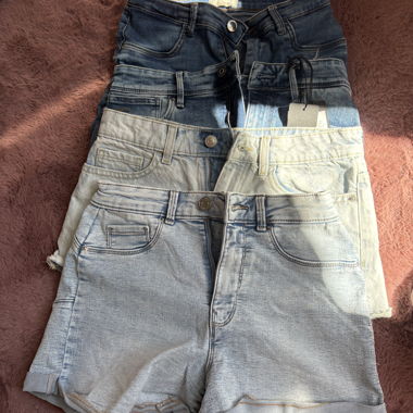 Pack de shorts en jean