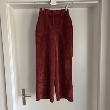 Pantalon en velours côtelé