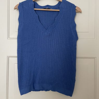 Garcia Strickweste Blau Gr. S
