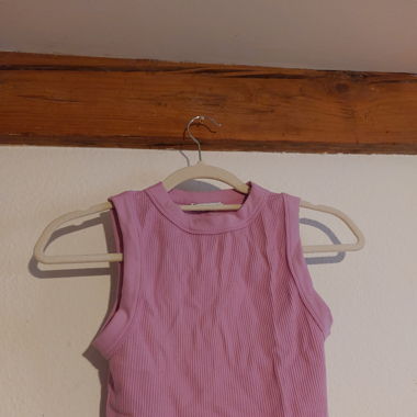 Pinkes Crop Tanktop
