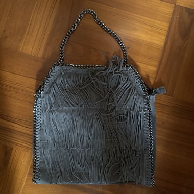 Borsa Grigia con Nappe