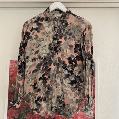 Chemisier Ganni à motif floral
