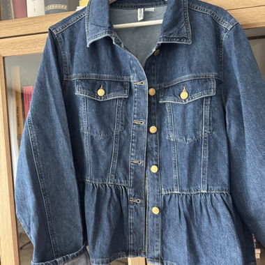 Giacca in denim con bottoni
