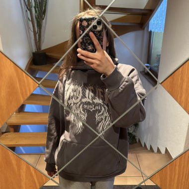 Hoodie Grau New Yorker