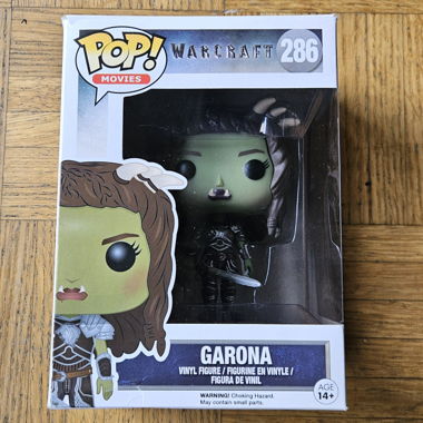 Pop movie Warcraft Garona