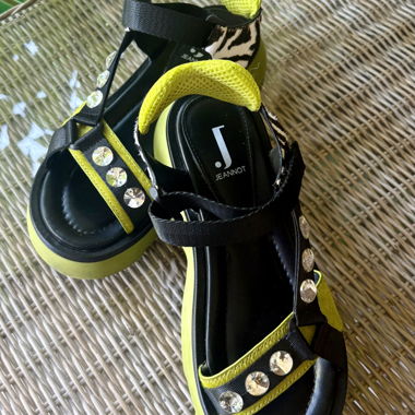 Jeannot Sandalen mit Strass