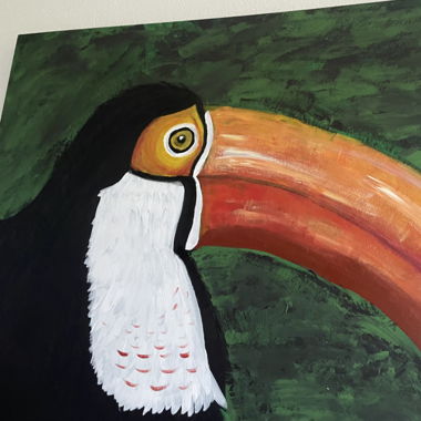 Painting Kunst tucan