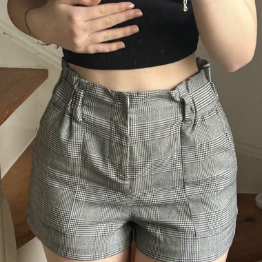 Hahnentritt Shorts