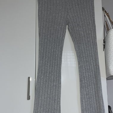 Pantaloni in tessuto grigi