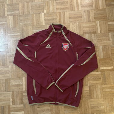 Adidas Arsenal training jacket burgundy S