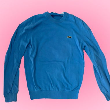 Lacoste Pullover blau