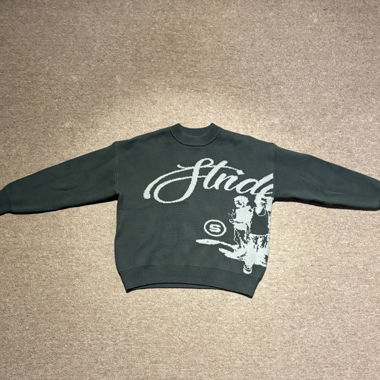 Strides Strickpullover grün S