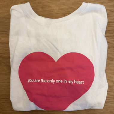 White Heart T-Shirt