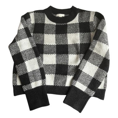checked sweater from h&m