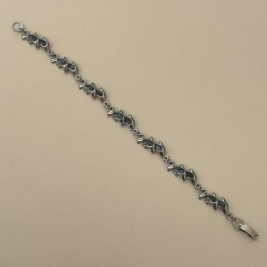 Perlmutt Armband Delfine