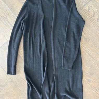 Black Knit Cardigan