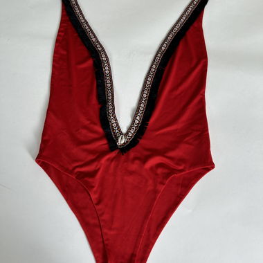 Roter Badeanzug von Nellykini
