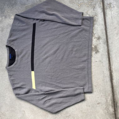 Grauer Gatsby Pullover Grösse M