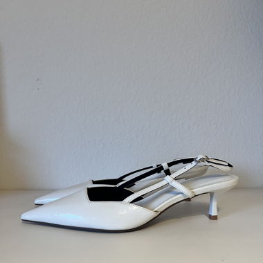 Asos design slingback kitten heels 
