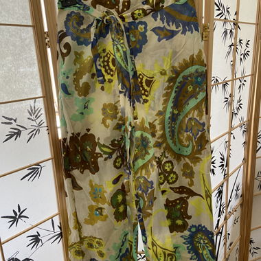 Zara Pareo-Hose mit Muster