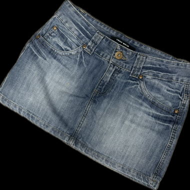 Denim Mini Skirt