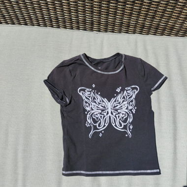 Black Butterfly T-Shirt