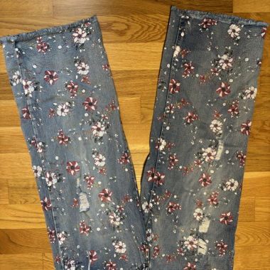 Jeans with Flowers