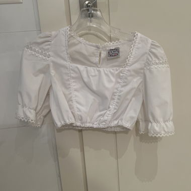 Blusa Bianca da Dirndl per Bambini